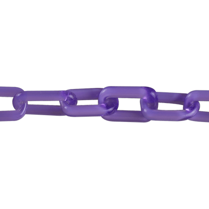 This is the Purple Glass Chain Bracelet by Technicolor Tony available at Handmade Glass Co. Featuring interlocking purple glass chains and handmade in Denver this is an awesome piece of headie jewelry.
