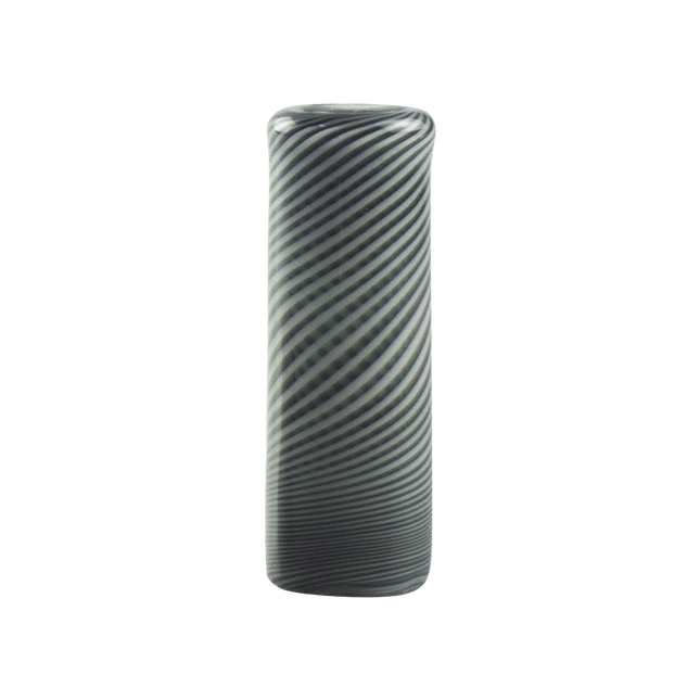 These are Vortex Glass Beads by Technicolor Tony available at Handmade Glass Co. Featuring swirling black and white glass these are great as jewelry or just to show your support for local artists. 