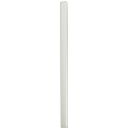 This is a White Colorful Glass Smoothie Straw by Biting Glass available at Handmade Glass Co. Featuring a 12mm diameter these wide straws are perfect for smoothies, milkshakes and thick beverages.